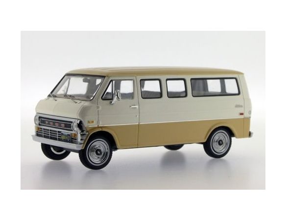 PremiumX PRD136 FORD ECONOLINE 1971 2 TONES CREAM 1:43 Modellino