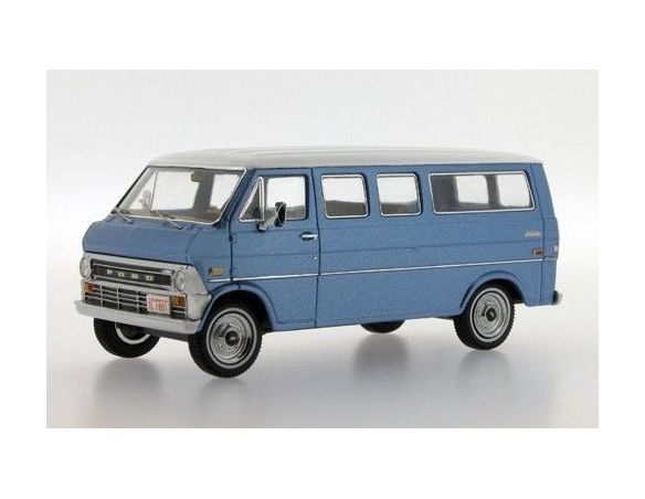 PremiumX PRD137 FORD ECONOLINE 1971 BLUE MET.WHITE ROOF 1:43 Modellino