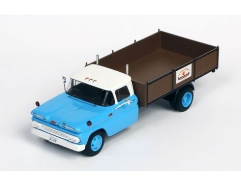 PremiumX PRD217 CHEVROLET C30 TRUCK 1961 LIGHT BLUE/WHITE 1:43 Camion