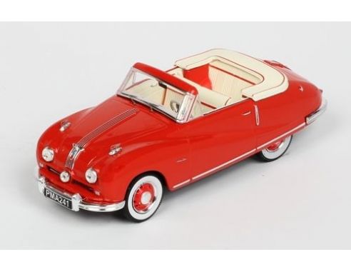 PremiumX PRD241 AUSTIN A90 ATLANTIC CABRIO 1949 RED 1:43 Modellino
