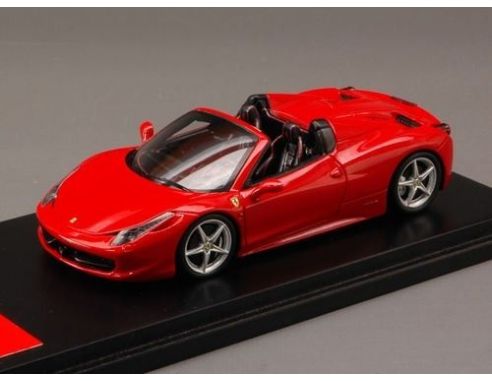 Fujimi FJM124320 FERRARI 458 SPIDER 2012 RED 1:43 Modellino