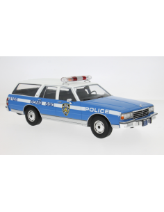 MODELCARGROUP MCG18477 CHEVROLET CAPRICE ESTATE WAGON 1985 NYPD 1:18 Modellino