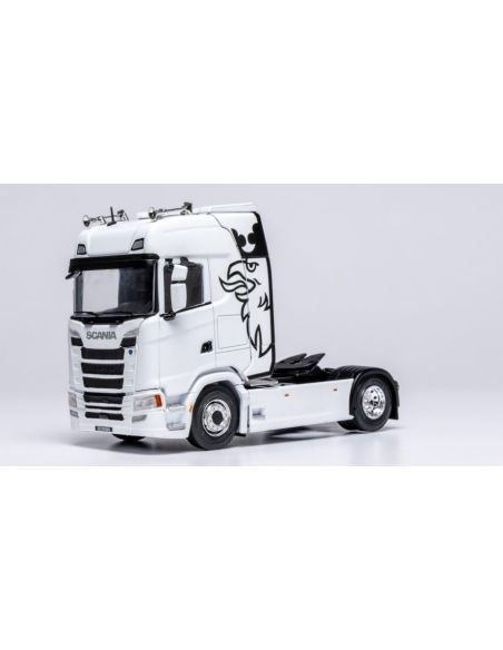 IXO MODEL TR234 SCANIA S-SERIES 2020 WHITE/DECALS 1:43 Modellino