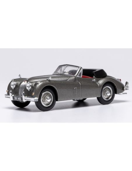 IXO MODEL CLC614 JAGUAR XK 140 CABRIOLET 1956 DARK GREY 1:43 Modellino