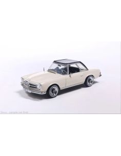 IXO MODEL CLC617 MERCEDES 230 SL (W113) HARDTOP 1964 LIGHT BEIGE/BLACK 1:43 Modellino