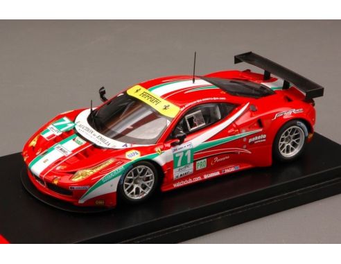 Fujimi FJM1343004 FERRARI 458 N.71 22th LM 2012 BERTOLINI-BERETTA-CIOCI 1:43 Auto Competizione