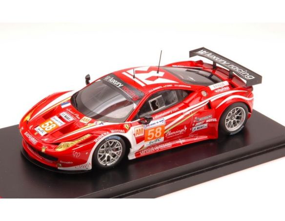 Fujimi FJM1343006 FERRARI 458 N.58 46th LM 2012 EHRET-JEANNETTE-MONTECALVO 1:43 Auto Competizione