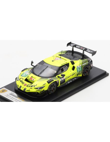 LOOKSMART LSLM195 FERRARI 296 LMGT3 N.57 LE MANS 2025 KIMURA-SERRA 1:43 Modellino