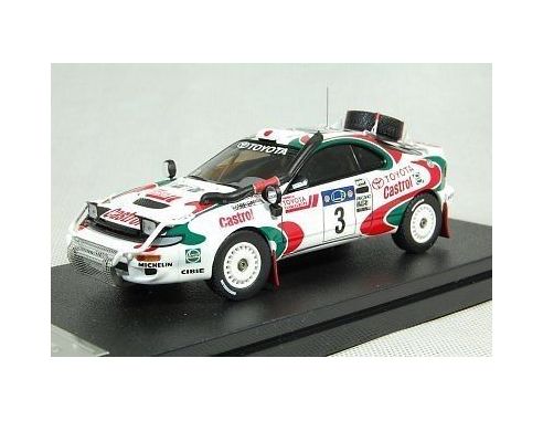 Hpi Racing HPI8175 TOYOTA CELICA TURBO 4WD N.3 WINNER KENYA 1995 (NON WRC) FUJIMOTO-HERTZ Modellino