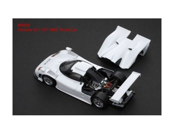 Hpi Racing HPI8029 PORSCHE 911 GT 1 '98 WHITE 1:43 Modellino