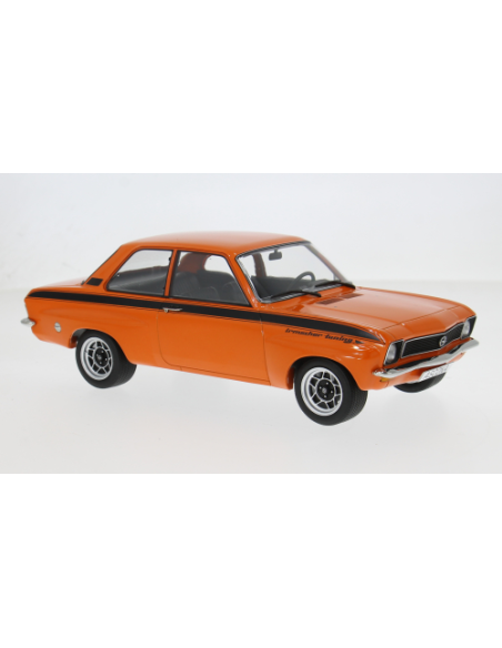 MODELCARGROUP MCG18839 OPEL ASCONA A 1973 ORANGE/BLACK 1:18 Modellino