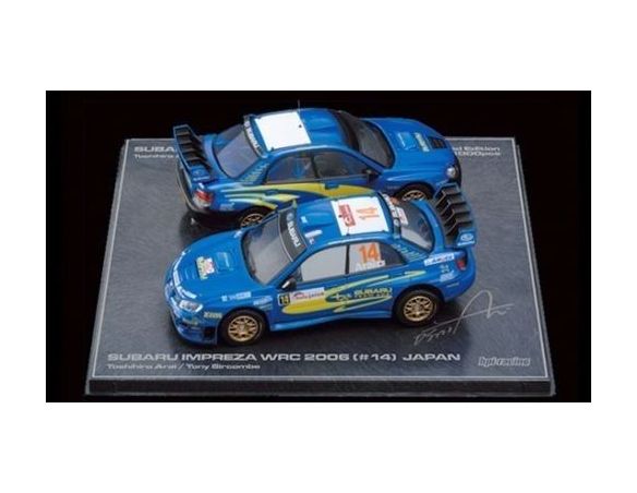Hpi Racing HPI8030 SUBARU IMPREZA N.14 & TEST'06 1:43 Modellino