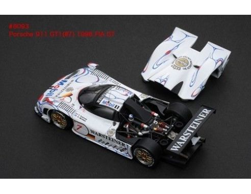 Hpi Racing HPI8093 PORSCHE 911 GT 1 N.7 LM'98 1:43 Modellino