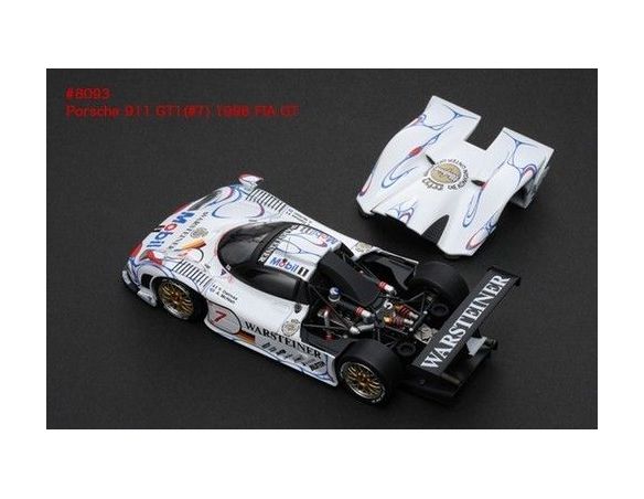 Hpi Racing HPI8093 PORSCHE 911 GT 1 N.7 LM'98 1:43 Modellino