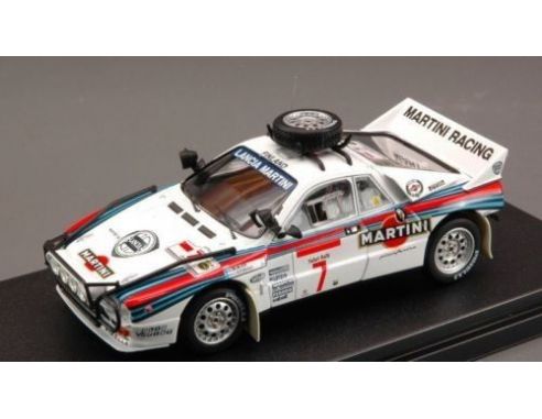 Hpi Racing HPI8230 LANCIA 037 RALLY N.7 4th SAFARI 1984 ALEN/KIVIMAKI 1:43 Modellino