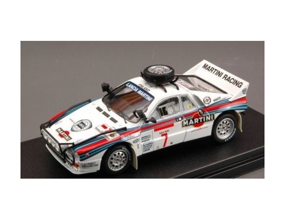 Hpi Racing HPI8230 LANCIA 037 RALLY N.7 4th SAFARI 1984 ALEN/KIVIMAKI 1:43 Modellino