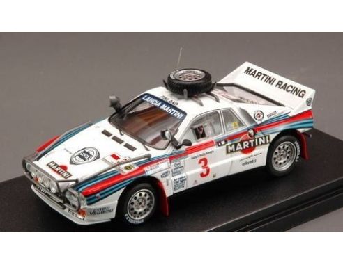 Hpi Racing HPI8231 LANCIA 037 RALLY N.3 3rd SAFARI 1986 ALEN/KIVIMAKI 1:43 Modellino