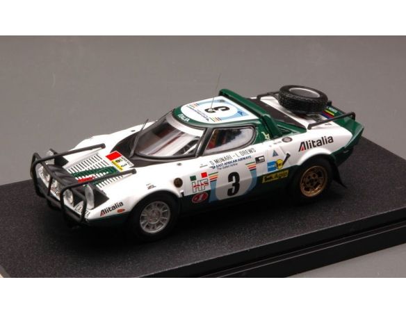 Hpi Racing HPI8234 LANCIA STRATOS HF 1975 SAFARI N.3 MUNARI-DREWS 1:43 Modellino