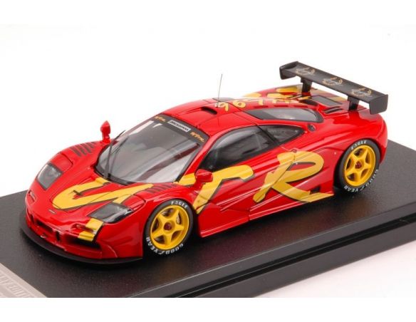 Hpi Racing HPI8252 MC LAREN F1 GTR 1996 LAUNCH CAR 1:43 Modellino