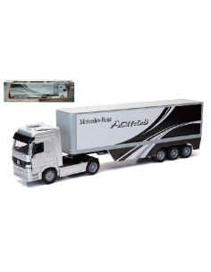 NEW RAY NY11003MR MERCEDES-BENZ ACTROS 1857 SILVER 1:32 Modellino