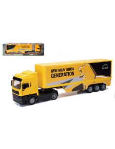 NEW RAY NY11003M MAN TG 18.410A NEW MAN TRUCK GENERATION YELLOW 1:32 Modellino