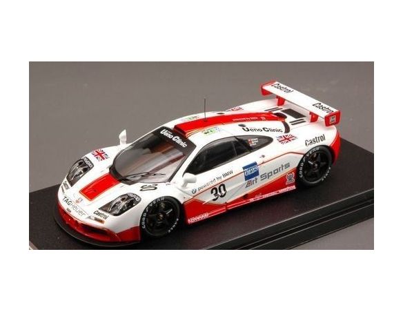 Hpi Racing HPI8262 MC LAREN F1 GTR N.30 4th LE MANS 1996 1:43 Modellino