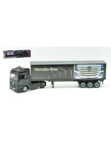 NEW RAY NY15003MR MERCEDES-BENZ ACTROS 1857 MERCEDES-BENZ BLACK 1:43 Modellino