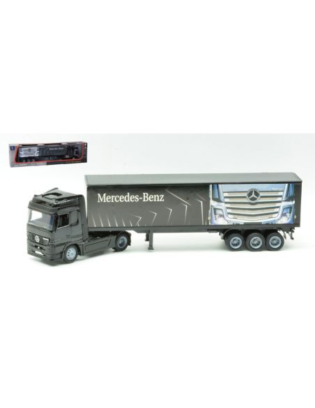 NEW RAY NY15003MR MERCEDES-BENZ ACTROS 1857 MERCEDES-BENZ BLACK 1:43 Modellino