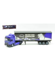 NEW RAY NY15003M MAN F2000 NEW MAN TRUCK GENERATION BLUE 1:43 Modellino
