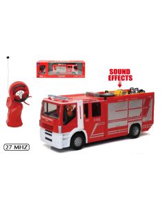 NEW RAY NY87903 IVECO STRALIS VIGILI DEL FUOCO 27 MHz RADIOCOMANDO 1:24 Modellino