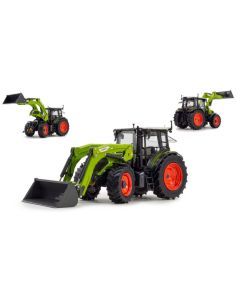 ROS RS30265 TRATTORE CLAAS AXOS 3.95 W/FRONT. FL 100 1:32 Modellino