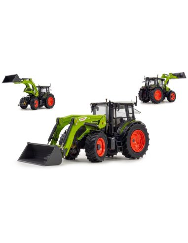 ROS RS30265 TRATTORE CLAAS AXOS 3.95 W/FRONT. FL 100 1:32 Modellino