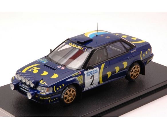 Hpi Racing HPI8275 SUBARU LEGACY RS N.2 SWEDISH RALLY 1993 MCRAE-RINGER 1:43 Modellino