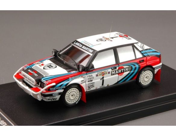 Hpi Racing HPI8277 LANCIA DELTA HF INT.16V N.1 3rd SAFARI 1991 J.RECALDE 1:43 Modellino