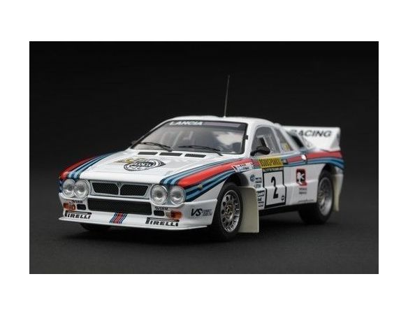 Hpi Racing HPI8285 LANCIA 037 RALLY N.2 1000 LAKES 1983 M. ALEN-I.KIVIMAKI 1:43 Modellino