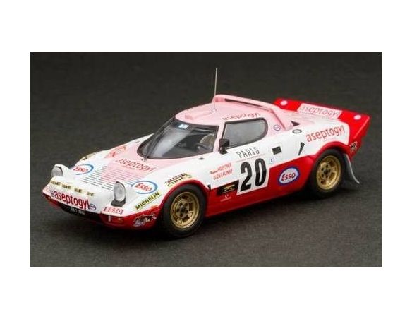 Hpi Racing HPI8291 LANCIA STRATOS HF N.20 M.CARLO 1977 1:43 Modellino