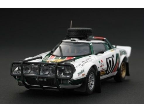 Hpi Racing HPI8296 LANCIA STRATOS HF N.17 SAFARI 1976 PRESTON-LYALL 1:43 Modellino