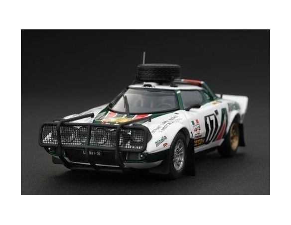 Hpi Racing HPI8296 LANCIA STRATOS HF N.17 SAFARI 1976 PRESTON-LYALL 1:43 Modellino