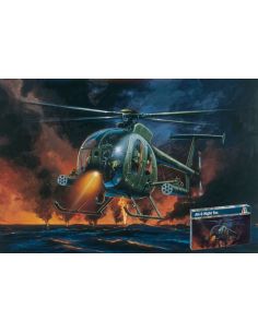 ITALERI IT0017 AH-6 NIGHT FOX KIT 1:72 Modellino