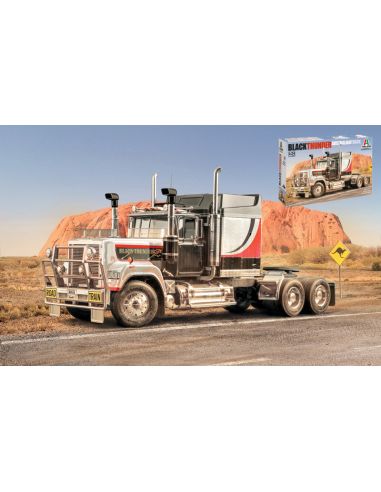 ITALERI IT90727 BLACK THUNDER AUSTRALIAN TRUCK KIT 1:24 Modellino