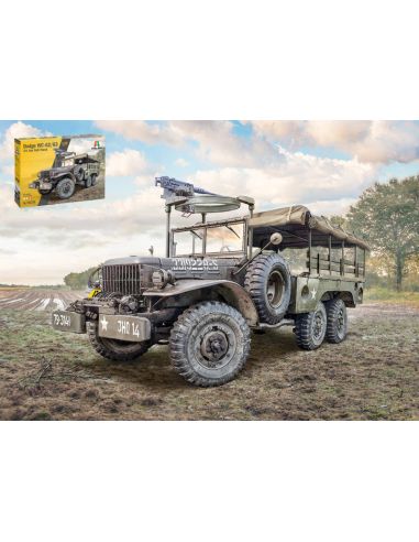 ITALERI IT96230 DODGE WC62/63 1,5 6x6 TRUCK KIT 1:35 Modellino