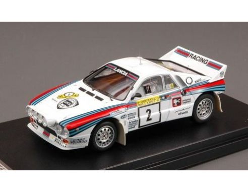 Hpi Racing HPI8299 LANCIA 037 N.2 1984 2nd 1000 LAKES RALLY ALEN/KIVIMAKI 1:43 Modellino