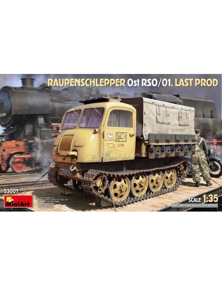 MINIART MIN53007 RAUPENSCHLEPPER OST RSO/01 LAST PROD. KIT 1:35 Modellino