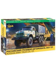 ZVEZDA Z3706 SOVIET TRUCK ZIL-131 KIT 1:35 Modellino
