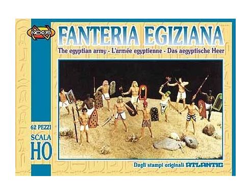 Atlantic ATL001 FANTERIA EGIZIANA KIT 1:72 Kit Figure Militari