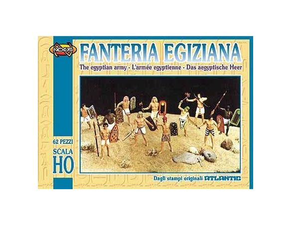 Atlantic ATL001 FANTERIA EGIZIANA KIT 1:72 Kit Figure Militari