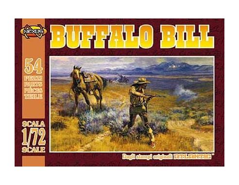 Atlantic ATL012 BUFFALO BILL KIT 1:72 Kit Figure Militari