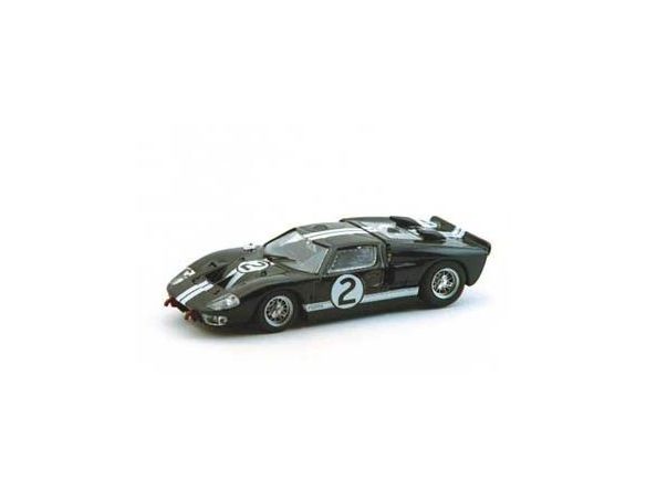 Bang BG7081 FORD GT 40 MK II N.2 WINNER LE MANS 1966 B.MC LAREN- C.AMON 1:43 Modellino