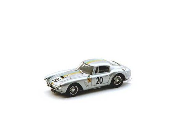 Bang BG7086 FERRARI 250 GT SWB N.20 6th LM 1961 GROSSMAN-PILETTE 1:43 Modellino