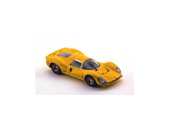 Bang BG7103 FERRARI 412 P 1967 YELLOW 1:43 Modellino